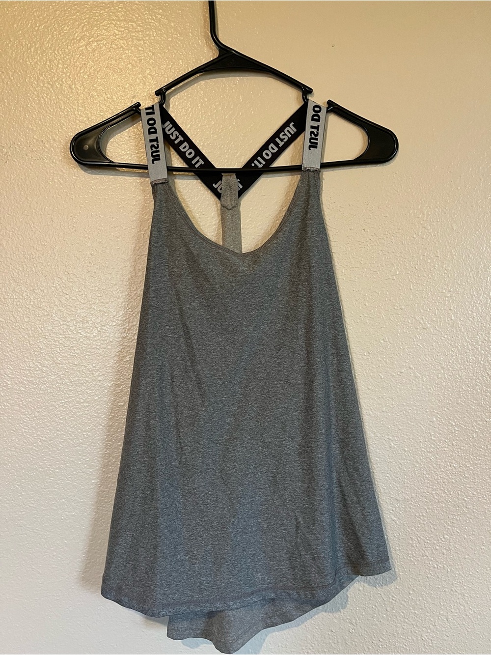 Nike Gray Strappy Tank Top